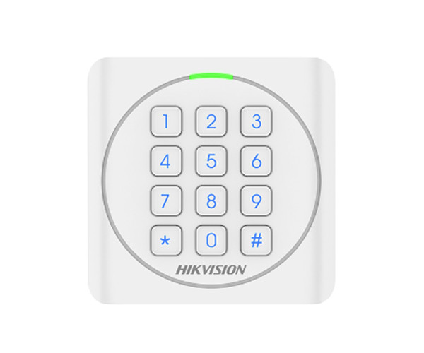 【?？低旾C密碼門禁讀卡器】?？低旽IKVISION數(shù)字鍵盤門禁IC讀卡器DS-K1801MK